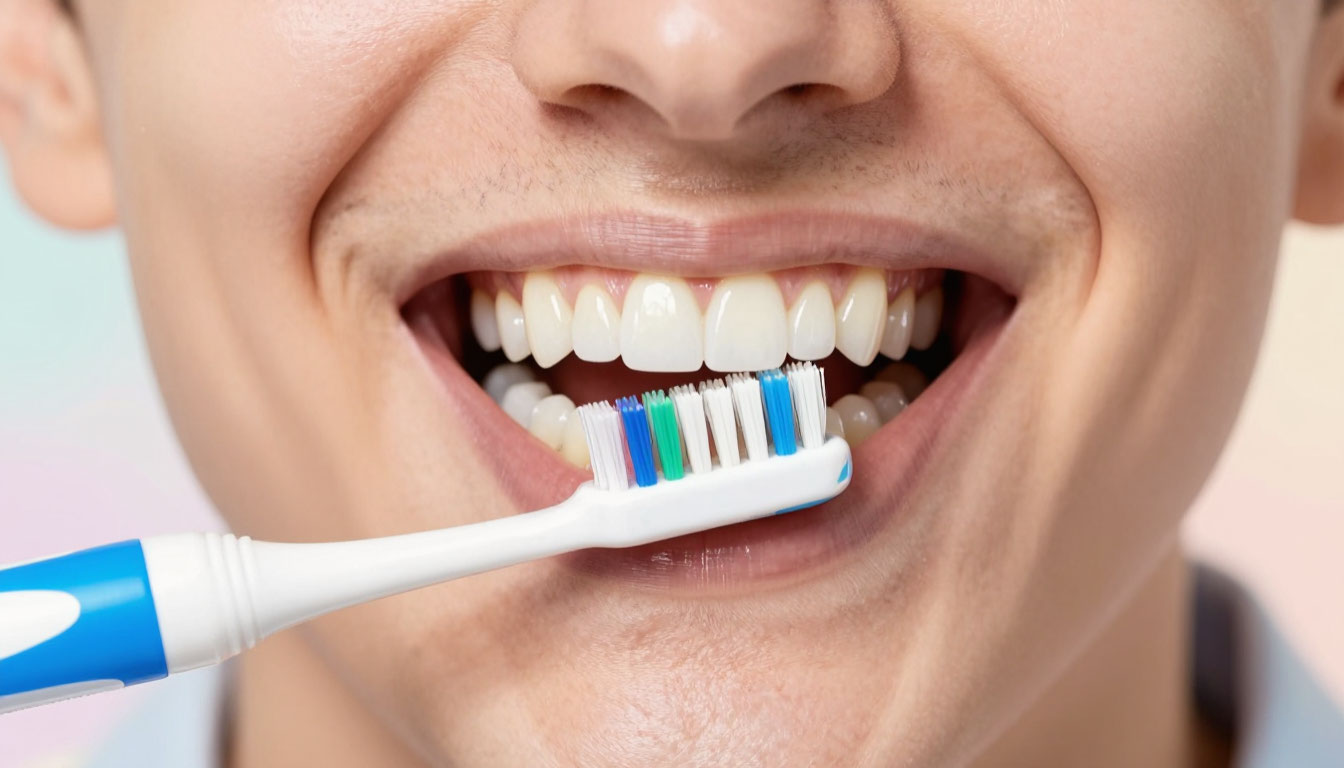 чистка зубов